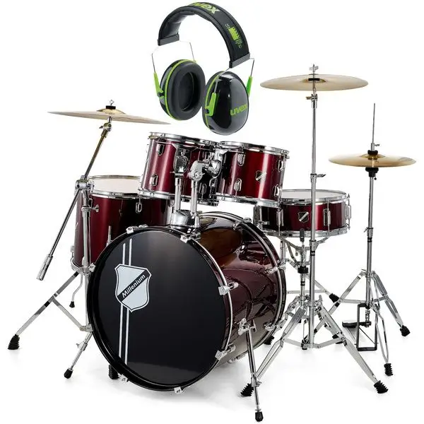 Millenium Focus 22 Drum Bundle Red Must-Have