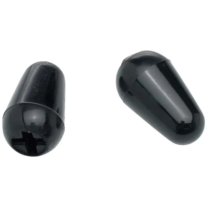 Ausverkauf Fender Stratocaster Switch Tips, Black 2er Set