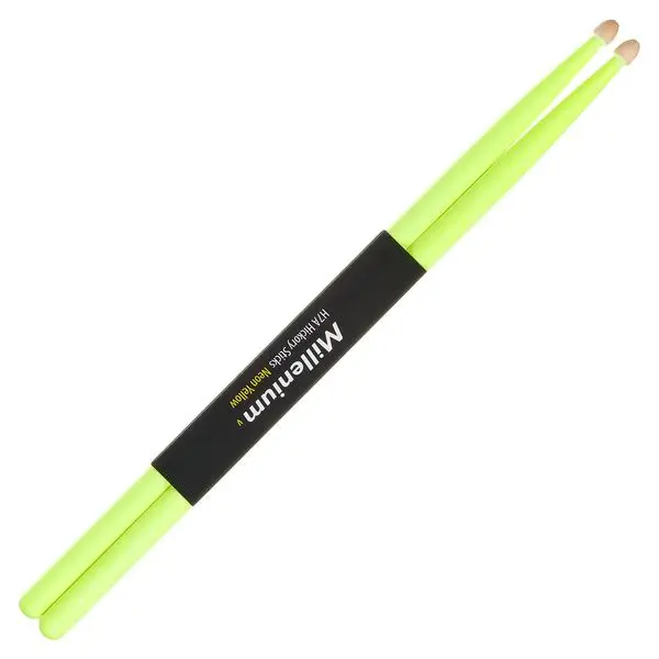 Millenium H7A Hickory Sticks Neon Yellow Ausverkauf
