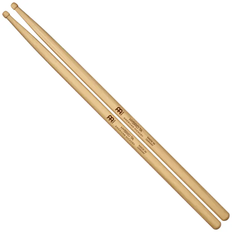 Meinl Stick & Brush SB105 - Hybrid 7A Drumstick American Hickory Markenware