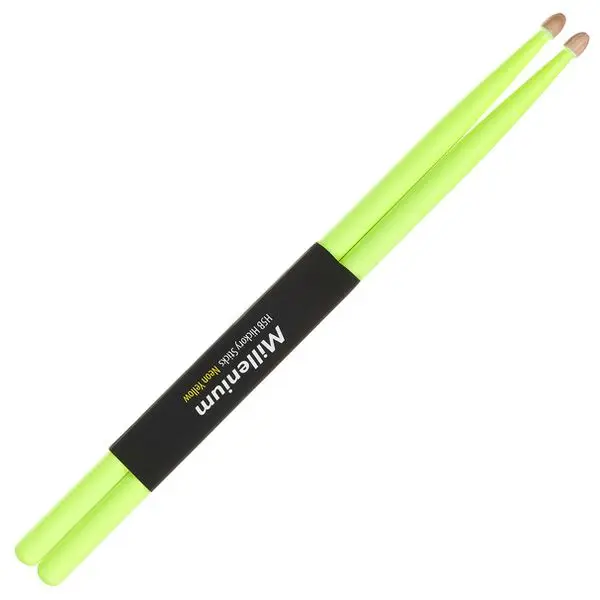 Millenium H5B Hickory Sticks Neon Yellow Solange Der Vorrat Reicht