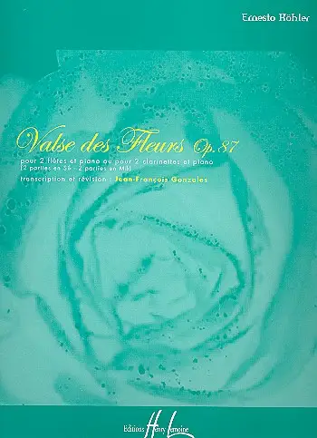 Nur Für Kurze Zeit Valse des fleurs op.87 pour 2 flûtes
