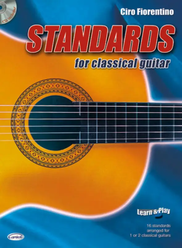 Standards (+CD): for 1-2 classical guitars Kracherpreis