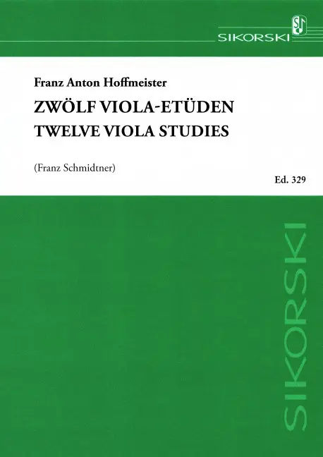 12 Etüden für Viola Markenware