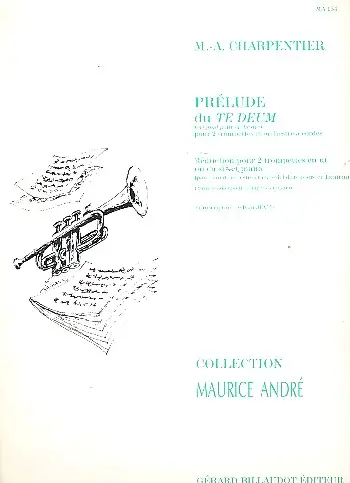 Prélude du Te deum pour 2 trompettes Sale