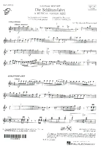 Die Schlittenfahrt Neu