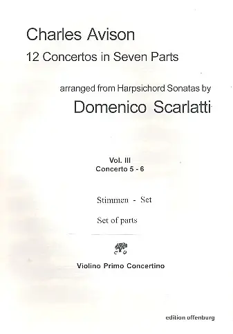 Angebot 12 Concertos in 7 Parts vol.3 (nos.5-6)