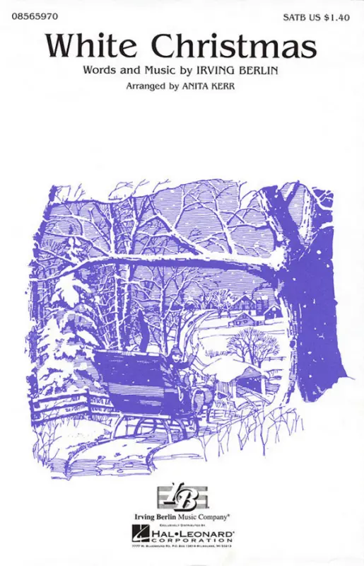 White Christmas for mixed chorus Schnäppchen