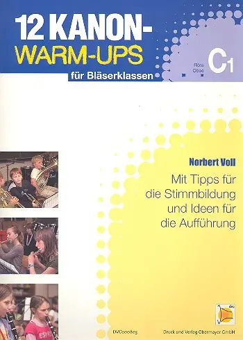 12 Kanon-Warm-Ups: für Bläserklassen Jetzt Bestellen
