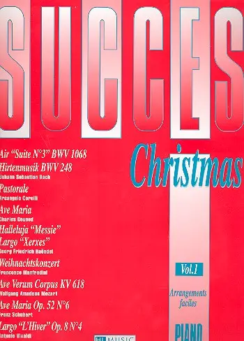 Direkt Vom Hersteller Succès Christmas vol.1 arrangements faciles