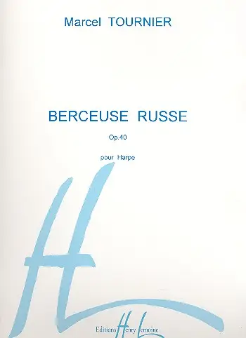 Berceuse russe op.40 pour harpe Kracherpreis
