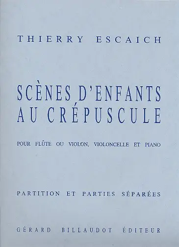 Super-Preis Scènes d'enfants au crépuscule pour flute ou
