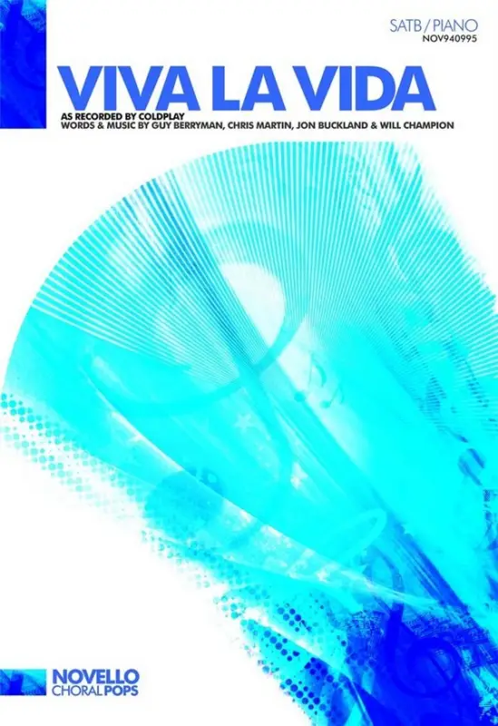 Aktuell Viva la vida for mixed chorus and piano