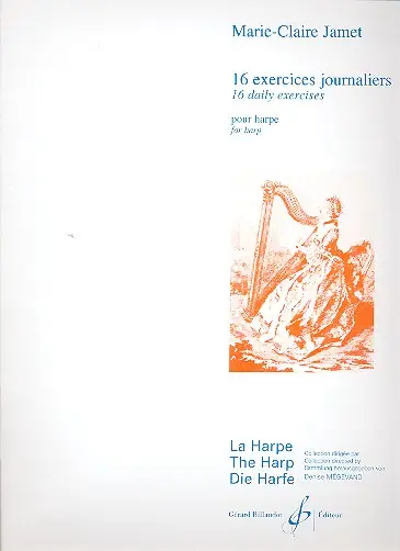 Gratis Versand 16 exercices journaliers pour harpe