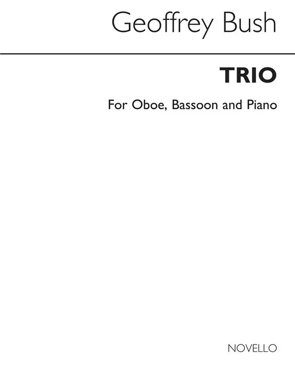 Neuheit Trio for oboe, bassoon and piano
