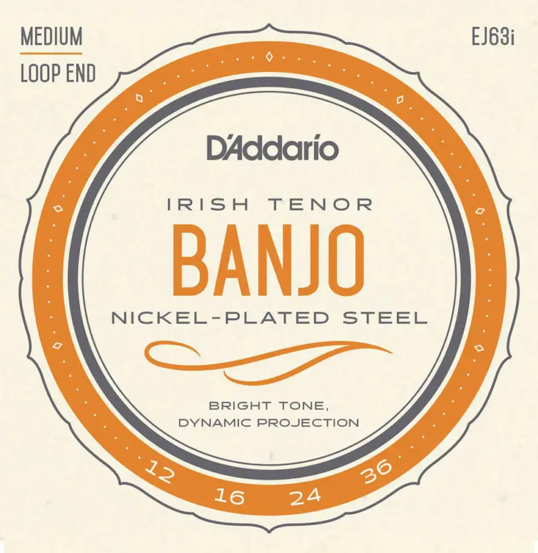 Schnäppchen D'addario And Co EJ63I STRINGS FOR BANJO LIGHT TENOR IRISH 12-36