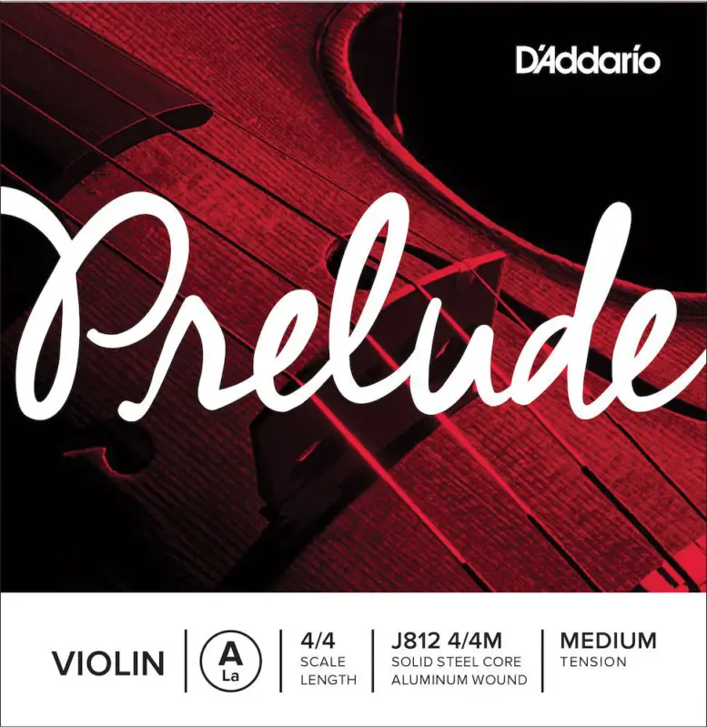 Neue Kollektion D'addario And Co SINGLE STRING (A) FOR VIOLIN PRELUDE NECK 4/4 TENSION MEDIUM