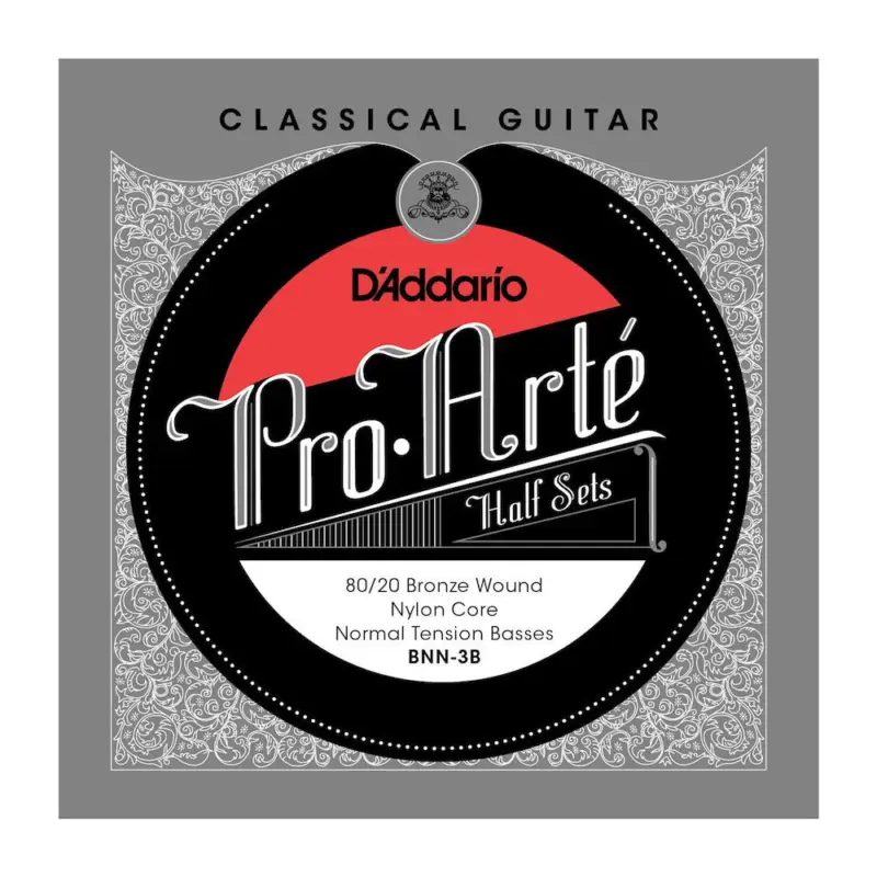 Bestseller D'addario And Co BNN-3B PRO-ARTE SET OF 3 BASS STRINGS FOR CLASSICAL GUITAR NORMAL TENSION