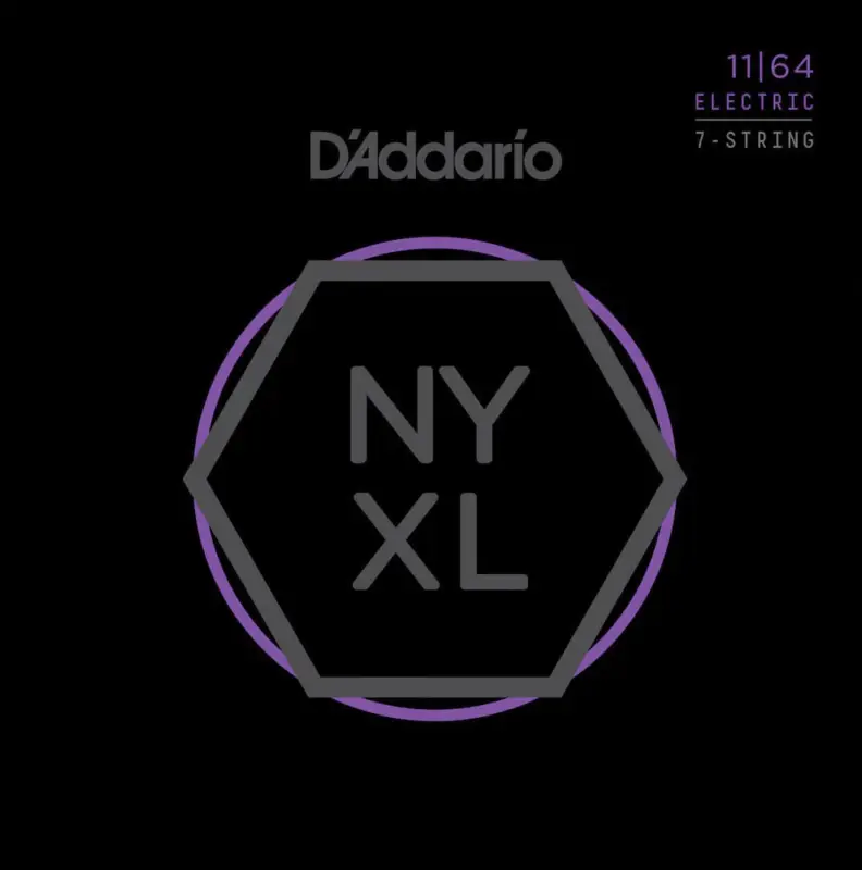 Neuheit D'addario And Co STRINGS FOR ELECTRIC GUITAR 7 STRINGS NYXL1164 NICKEL NET MEDIUM 11-64