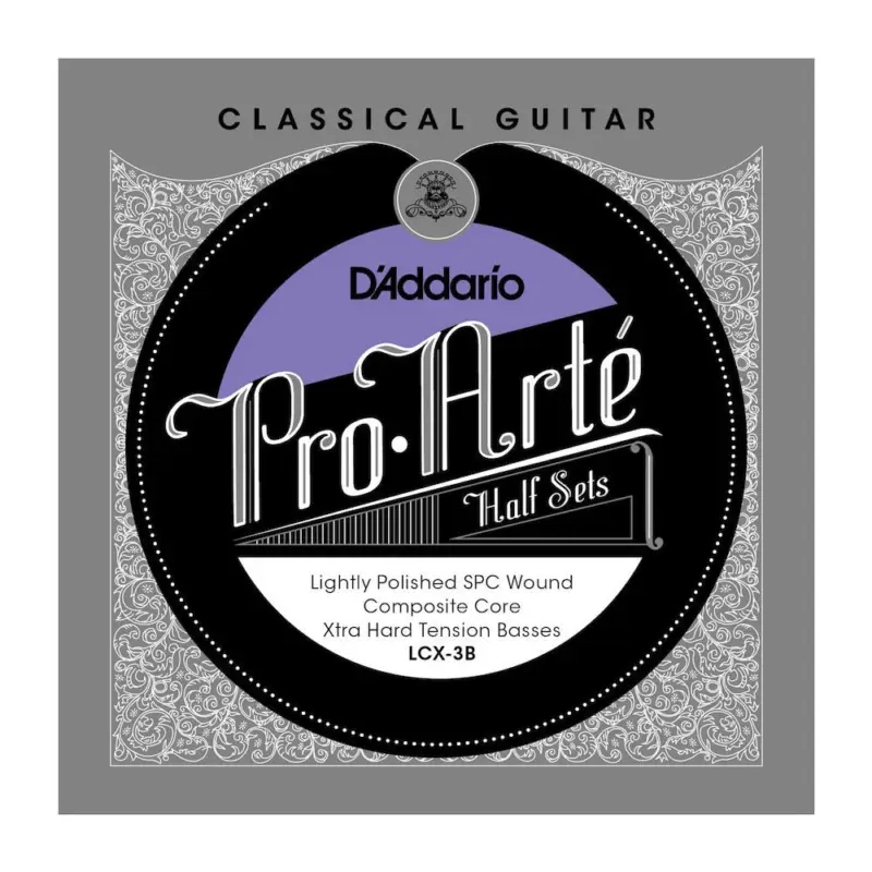 D'addario And Co LCX-3B SET OF 3 BASS STRINGS FOR CLASSICAL GUITAR Billig