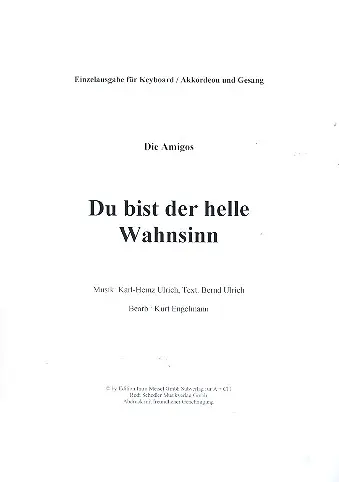 Du bist der helle Wahnsinn für Online Kaufen