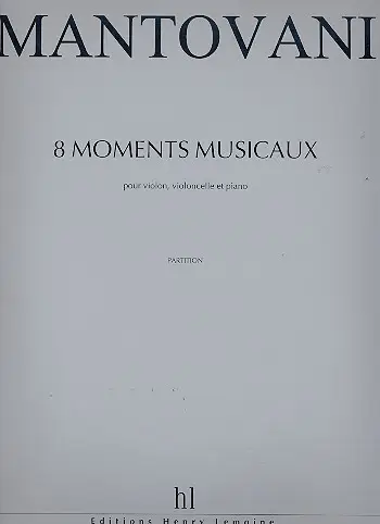 8 Moments musicaux pour violon, Neu Im Sortiment