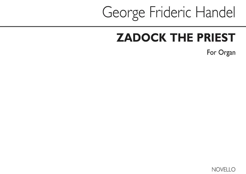 Must-Have Zadok the Priest