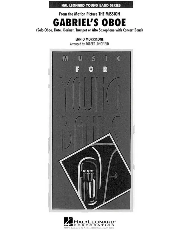 Zertifiziert Gabriel's Oboe: for concert band