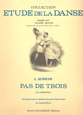 Pas de trois de Paquita réduction de piano Neue Kollektion