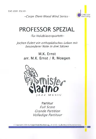 Professor Spezial für Flöte, Oboe, Kostenloser Rückversand