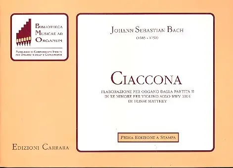 Ciaccona in re minore BWV1004 Online Kaufen