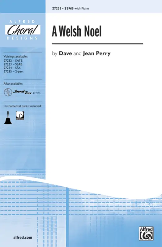 Bestseller A Welsh Noel for mixed chorus and piano