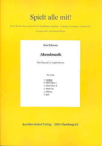 Super-Preis Abendmusik für Zupforchester