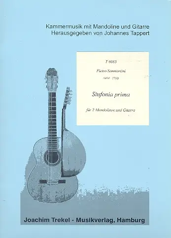 Sinfonie Nr. 1 für 2 Mandolinen und Gitarre Knallerangebot