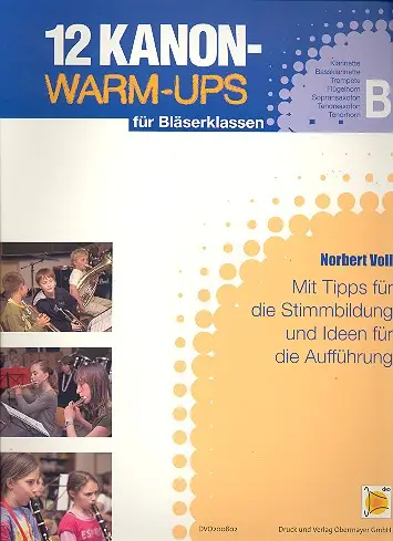 12 Kanon-Warm-Ups für Bläserklassen Knallerangebot