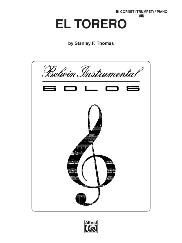 El Torero for cornet (trumpet) and piano Sichere Zahlung