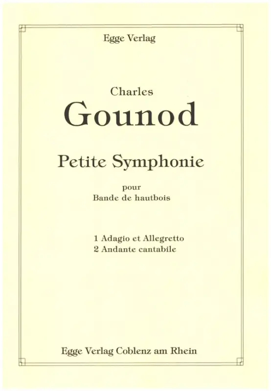 Nur Für Kurze Zeit Petite symphonie pour bande de hautbois