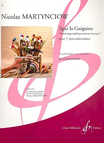 Neuheit Jigui la guiguine pour 2 percussionistes
