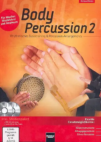 Begrenztes Angebot Body Percussion Band 2 (+DVD +CD)