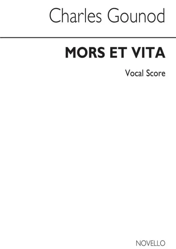 Mors et vita for soloists, mixed chorus Bestseller