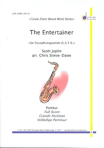 Rabatt The Entertainer für 4 Saxophone (SATBar)