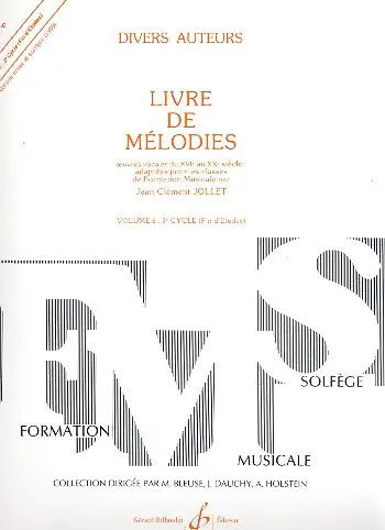 Livre de mélodies vol.6 pour 1-6 voix Nur Heute