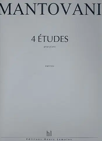 4 Études pour piano Direktkauf