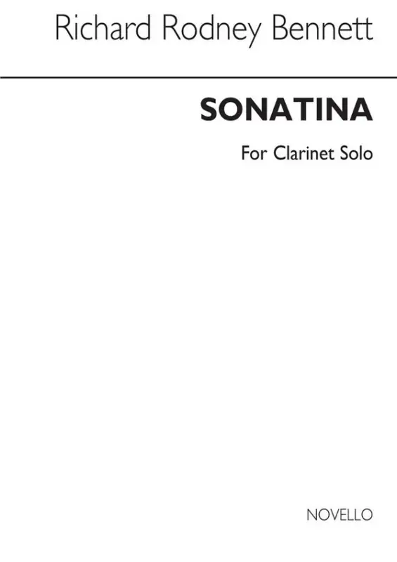 Meistverkauft Sonatina for clarinet