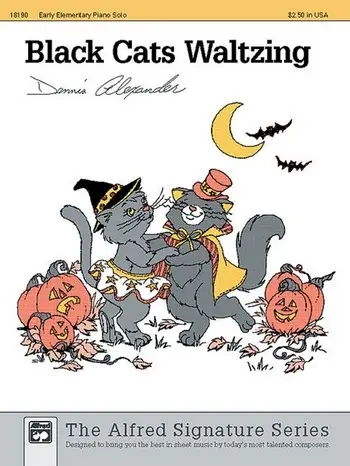 Billig Black Cats Waltzing for piano