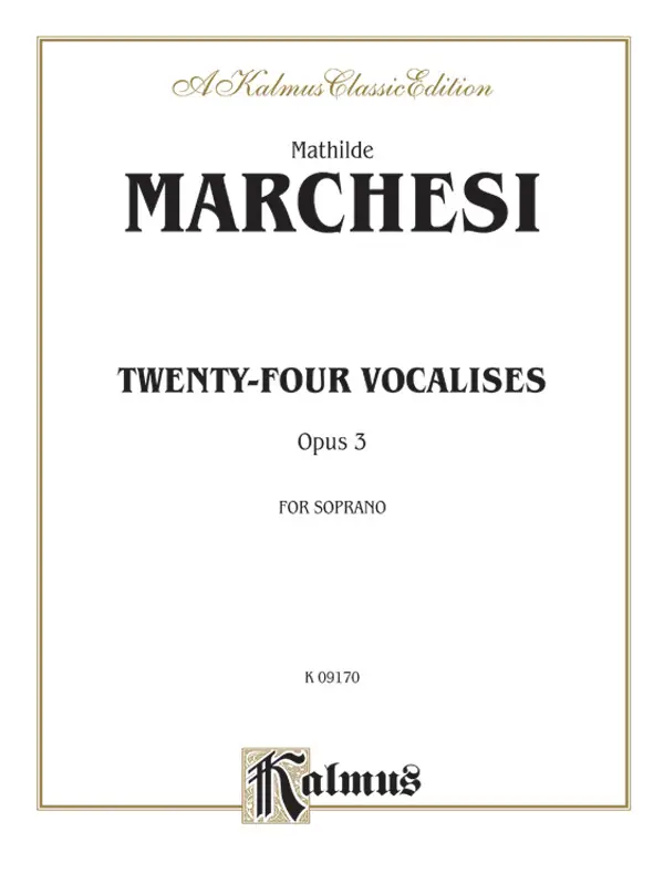 24 Vocalises op.3 Nur Heute