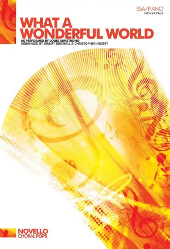 Kostenloser Rückversand What a wonderful World for female chorus