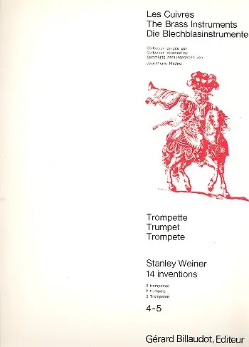 Aktuell 14 Inventionen für 2 Trompeten