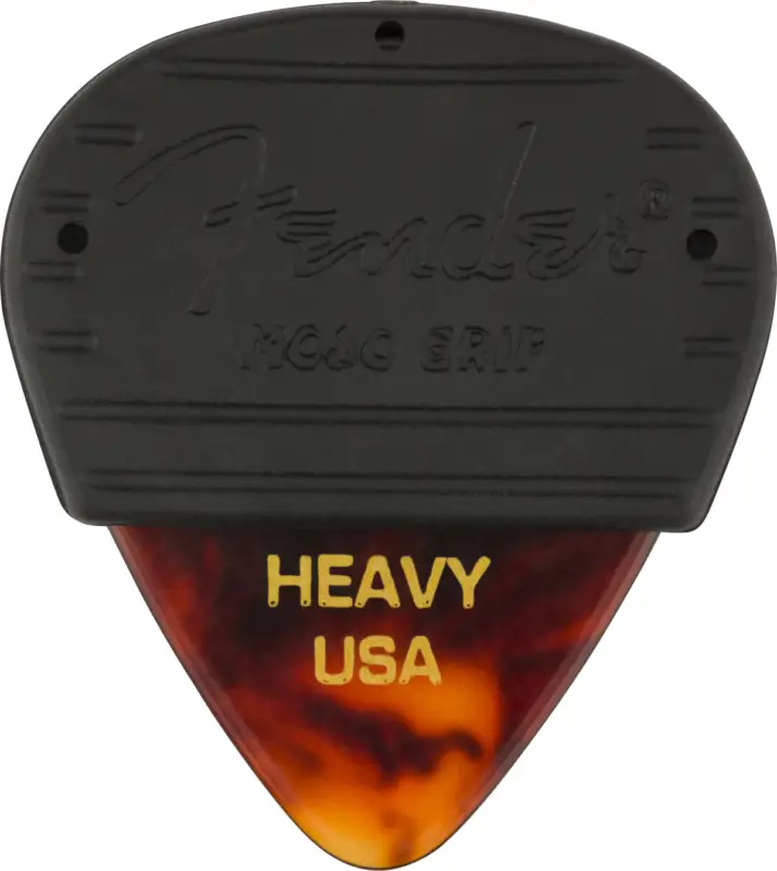 Aktuell Fender MOJO GRIP PICKS CELLULOID HEAVY 3-PACK TORTOISESHELL