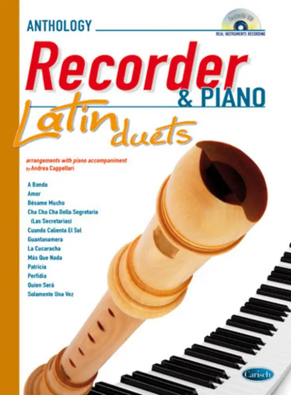 Beliebt Latin Duets (+CD) for recorder and piano